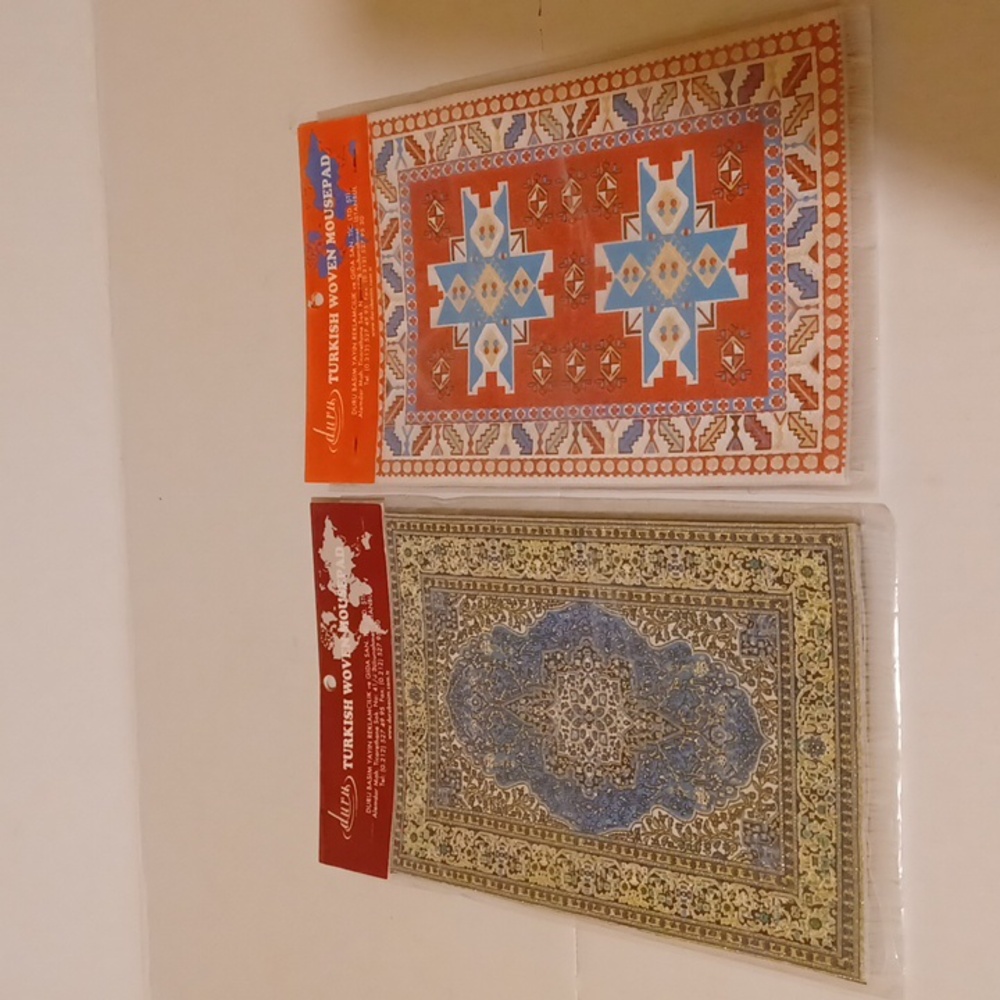 Woven Mousepad-Set of 2 New in Original Packaging